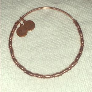 Alex and Ani Rose Gold Beaded Bracelet